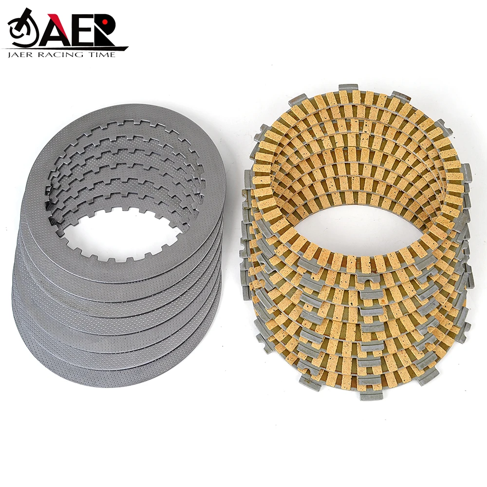 

Clutch Friction Disc Plates for Honda CRF450X 2005-2017 CRF450 XRL 2014-2016 CRF450R 2002-2003 CRF450R R6 R7 R8 2006-2008