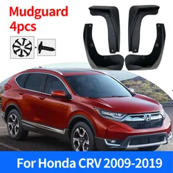 Mud Flaps For Honda CR-V CRV 2009 to 2019 Front Rear Mudflaps Set Splash Mudguards Guard Fender Car Protector Accessories