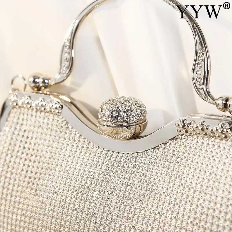 Fashion Women Clutch Bag Evening Bag With Rhinestone Vintage Design For Women Ladies Party Purse Wedding Bag Female Clutches