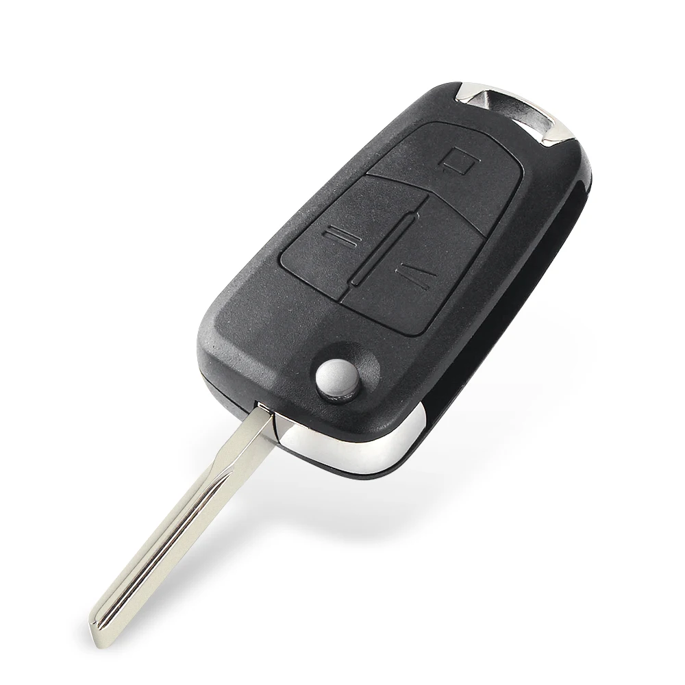 KEYYOU Car Remote Flip Key For Opel Vauxhall Vectra C Signum 2002 2003 2004 2005 2006 2007 2008 2009 433MHz PCF7946A 3 Buttons