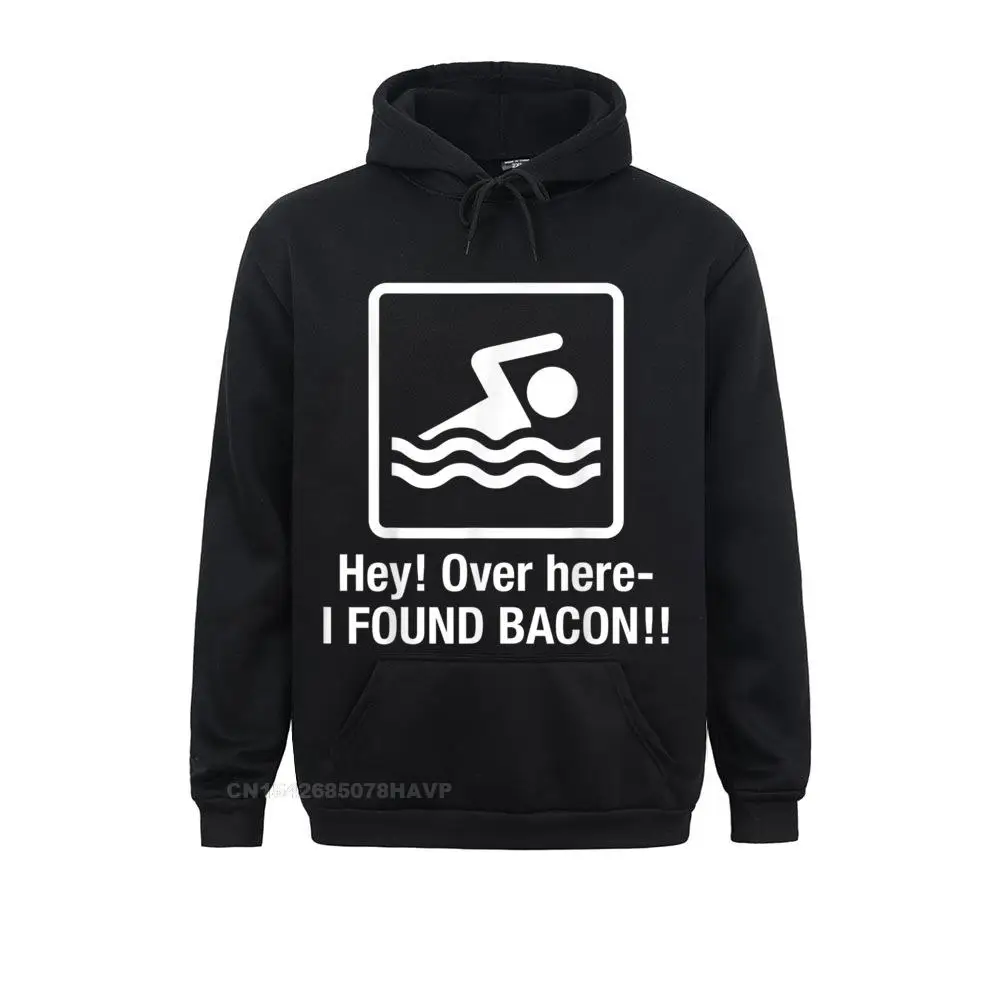 Fitted Women's Sweatshirts Funny I Found Bacon Tshirt Bacon Swimming Shirt Geek Tshirt Hoodie Hoodies Anime Sweater Funny