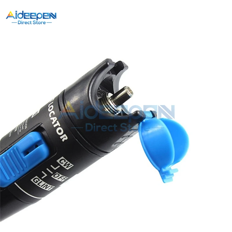 1Pcs Tragbare Rot licht Laser Fiber Optic 5mW 5KM Quelle Test Stift Visual Fault Locator Fiber optic Kabel 5MW 3-5KM Tester Werkzeug