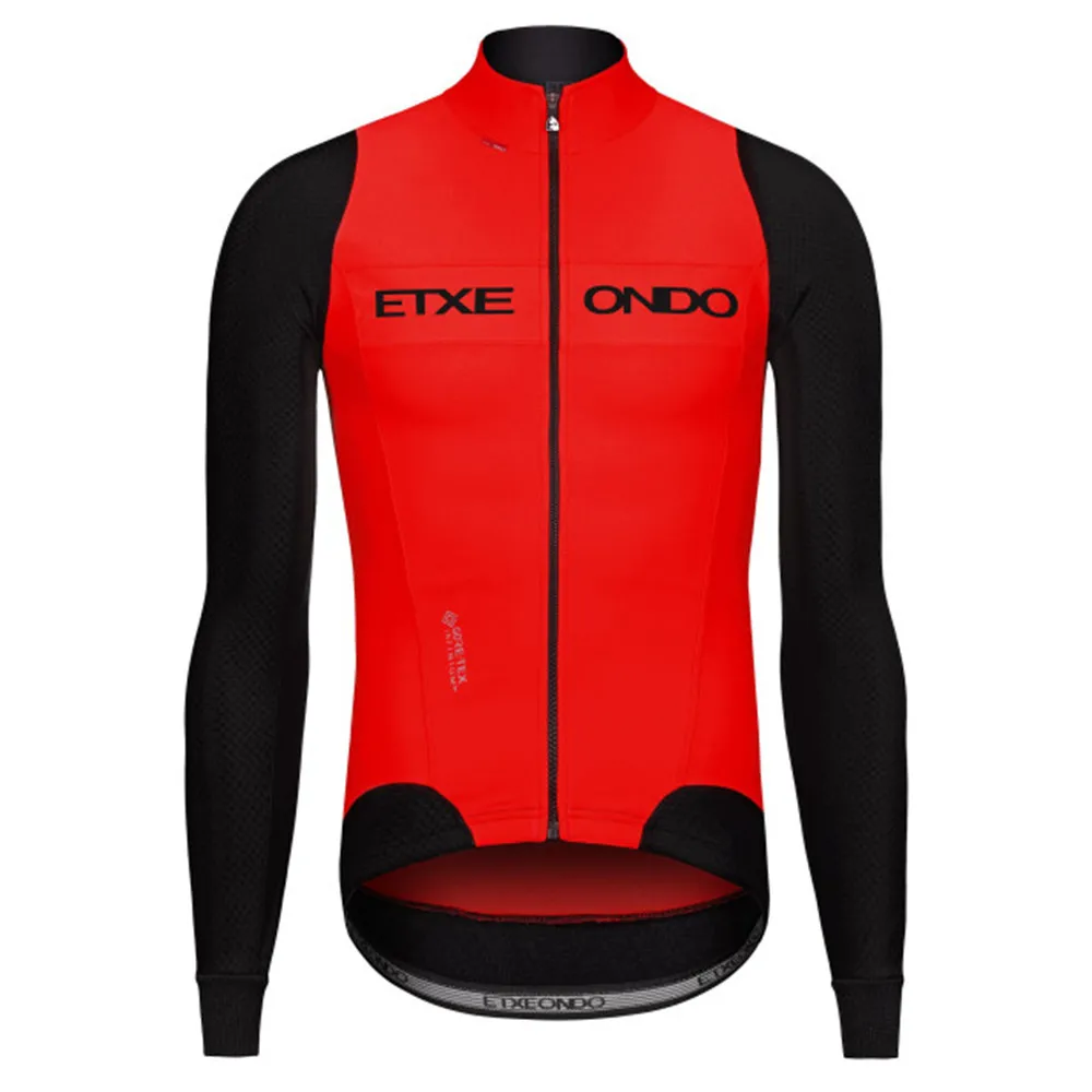 Etxeondo Winter long sleeve Training Jersey unisex road cycling clothing Maillot bicycle mtb jersey winter kit Velvet maillot