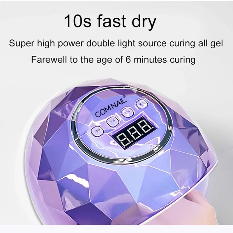 Professional Sun Uvled 86W Nail Lamp LED Powerful Gel F6 Nail Dryer UV Smart LED Lamp with Four Timing Function