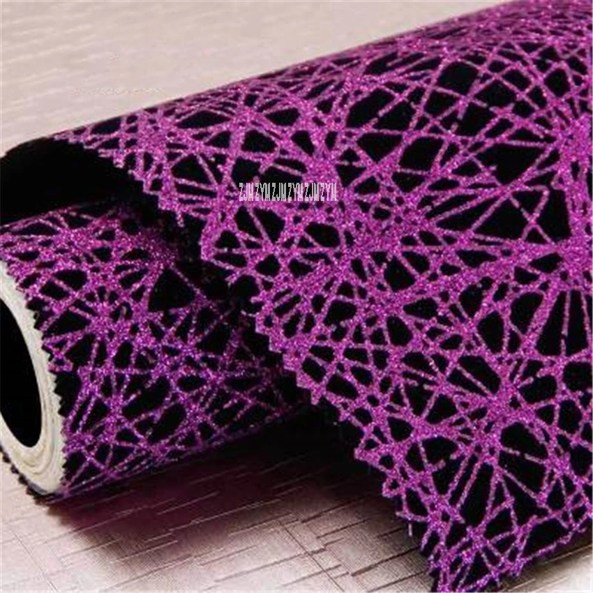 FS3717D Shining Sequin Decorative Wall Cloth KTV Bar Irregular Random Line Wallpaper Ceiling Wedding Photographic Background