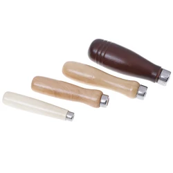 3Pcs Wood File Handle Polishing Rust Proof Home Jewellery Accessories Parts Machinists Easy Use Wood Replacement