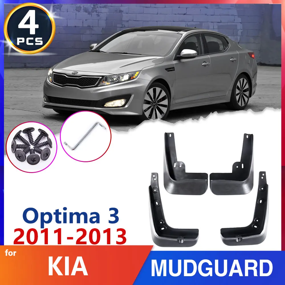 Car-Mud-Flap Fender for KIA Optima 3 K5 TF 2011 2012 2013 SX SXL Hybrid Splash Flaps Guards Mudflaps Mudguard Auto-Sale-Goods