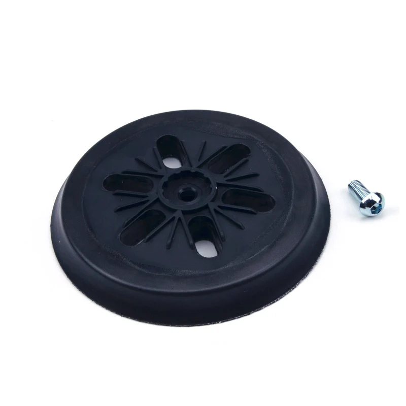 Tampone abrasivo di backup a 6 fori da 6 pollici (150mm) tampone di supporto filettato M8 senza polvere per dischi abrasivi a strappo da 6 "accessori per elettroutensili