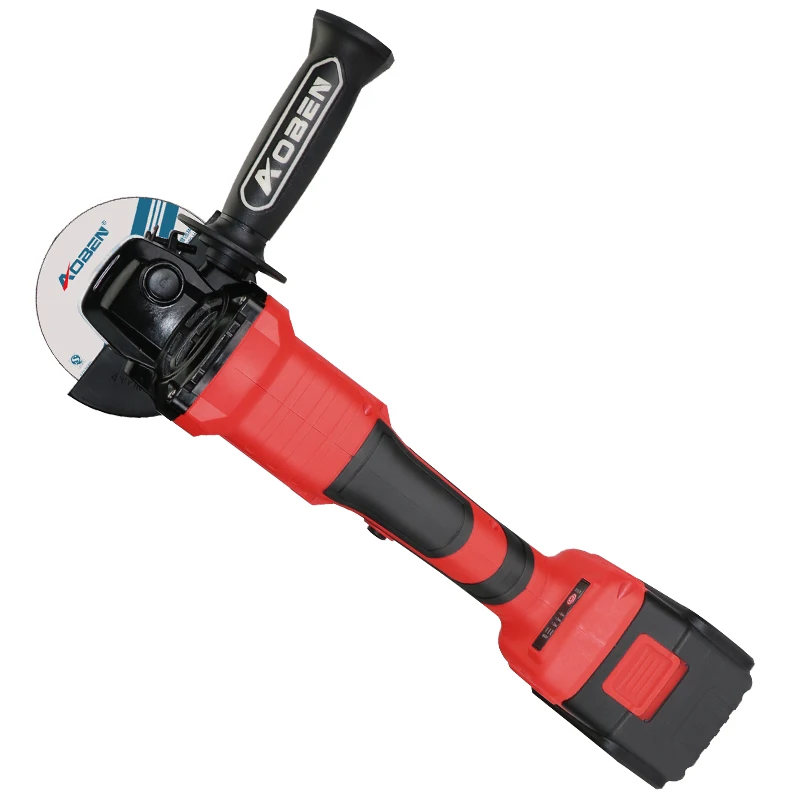 AOBEN Cordless Angle Grinder 21V Brushless Electric Angle Grinder Rechargeable Cutting Sading Polishing Rust Remoral Power Tools