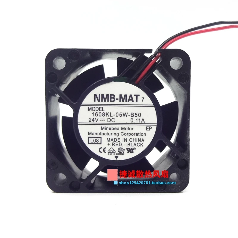 New original NMB-MAT 1608KL-05W-B50 4020 4cm 24V 0.11A 4CM inverter industrial computer cooling fan