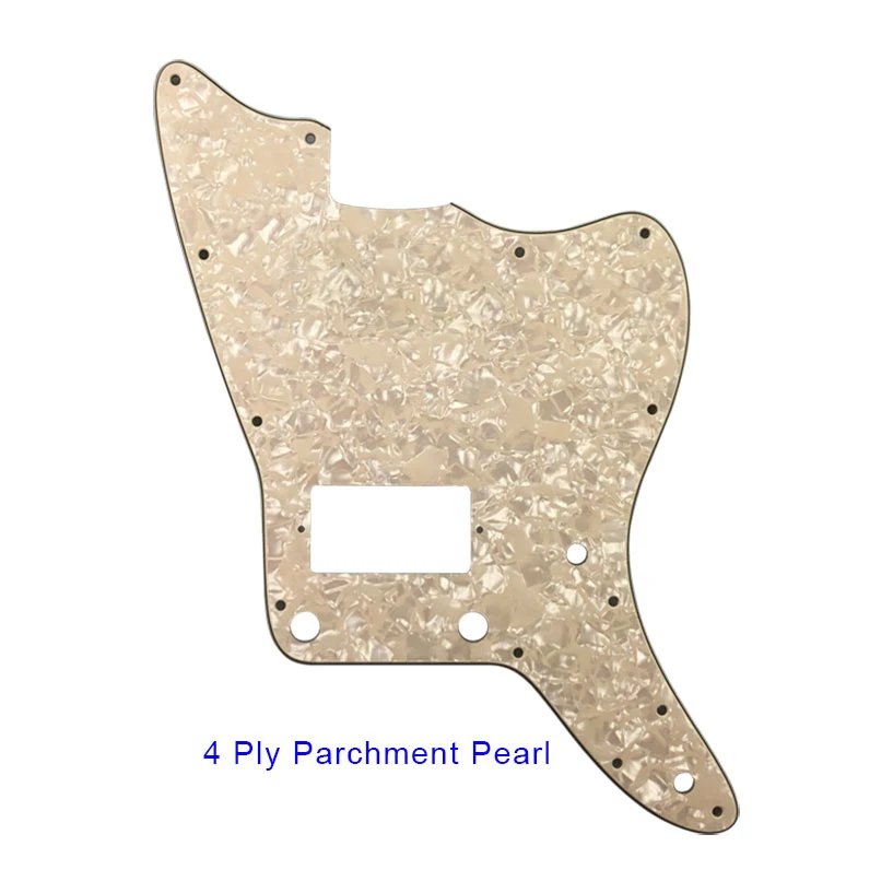 Feiman Custom Guitar Pickgaurd - For US No Upper Controls Jazzmaster With Ridge PAF Pickups Guitar Pickguard Replacement