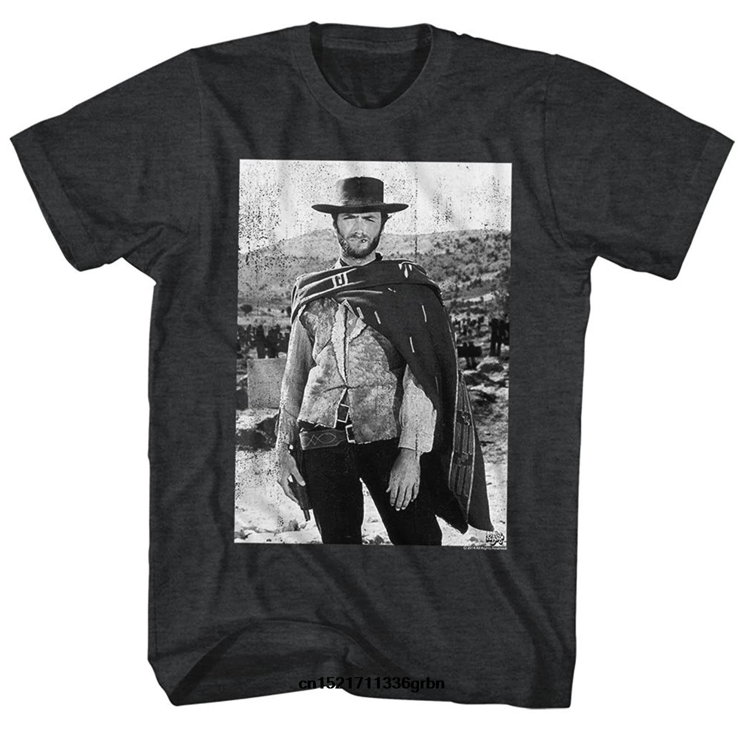 Men T Shirt Clint Eastwood Western The Good The Bad And The Ugly Photo Movie Tee T-Shirt Novelty Tshirt Women Unisex Tees