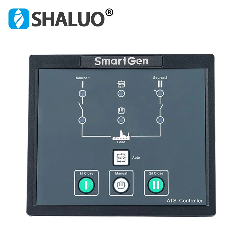 Ats Gerador de Energia Dupla Módulo Controlador Interruptor Transferência Automática Painel Controle Gerador Peças Acessórios Hat520n Hat530n