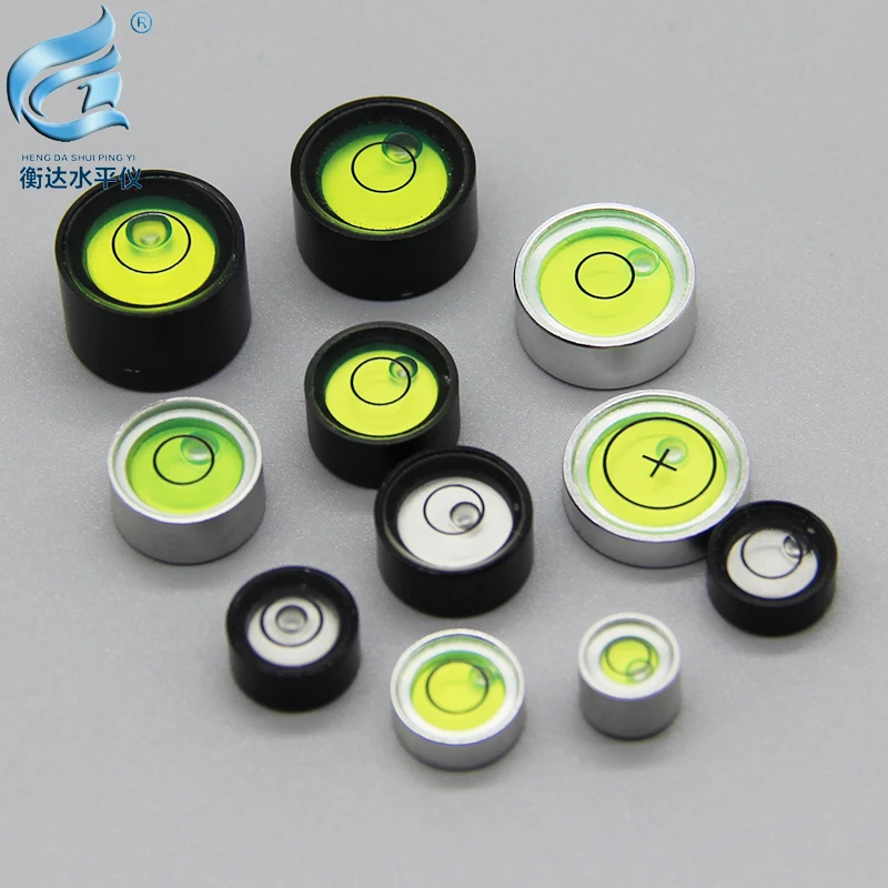 Metal horizontal bubbles for photography equipment, round horizontal bubbles, complete models