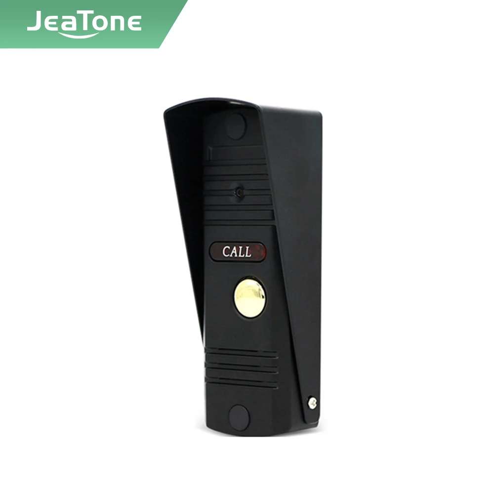 Jeatone-intercomunicador inteligente Tuya, botón de timbre, soporte WIFI, control remoto, desbloqueo de teléfono de puerta con cámara 84201, color