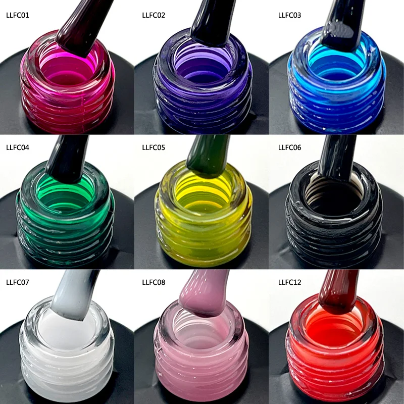 CHUNSHU Glazed UV Gel Top Coat 10ml 2in1 No Wipe Translucent Color Varnish Seal Long Lasting High Gloss Semi Permanent Nail Art