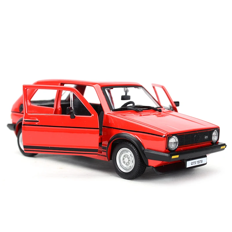 Bburago 1:24 1979 Golf MK1 GTI Hot Hatch Statische Druckguss Fahrzeuge Sammeln Modell Auto Spielzeug