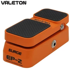 Valeton 2 in 1 Function Passive Volume Expression Guitar Effects Pedal 2 Performance Foot switch LED Light Shows EP-2