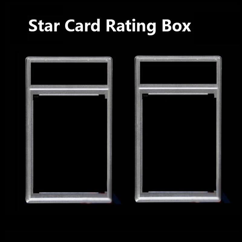 LOT X400pcs Game psa Star Card Identification Box Slab Sleeves Toploader Acrylic Material Trading card Slab