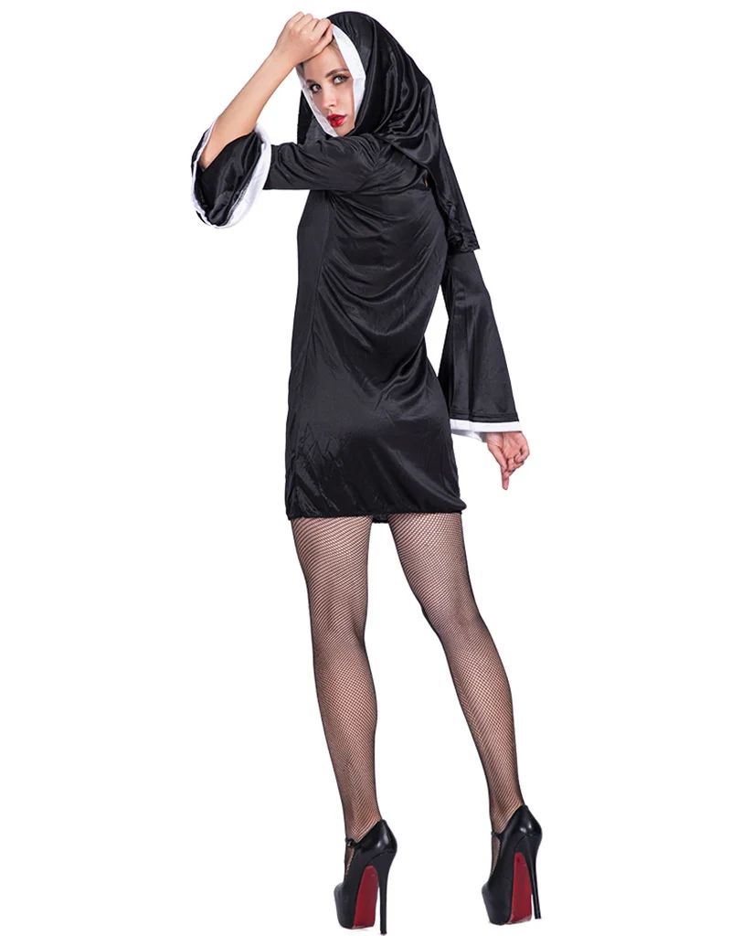 Halloween Halloween naughty nun costume cosplay