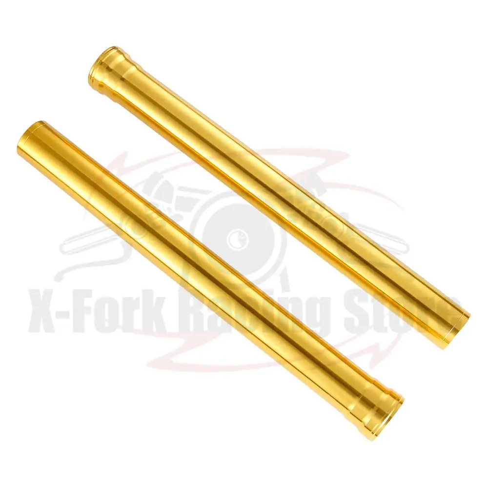 560mm Front Outer Fork Tubes Pipes Bars For BMW R1200RS 2015-2018 2016 2017 Shock Absorber Stanchions Fork Suspension Gold Pair