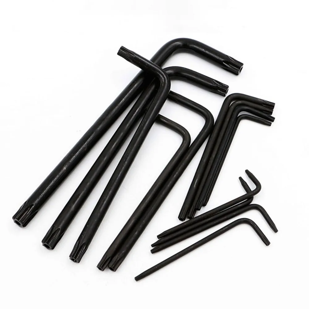 1Pcs Wrench Tool L-Shape Plum Hex Torx Star Wrench T6-T50 Repair Hand Tool For Torx Screws Nuts