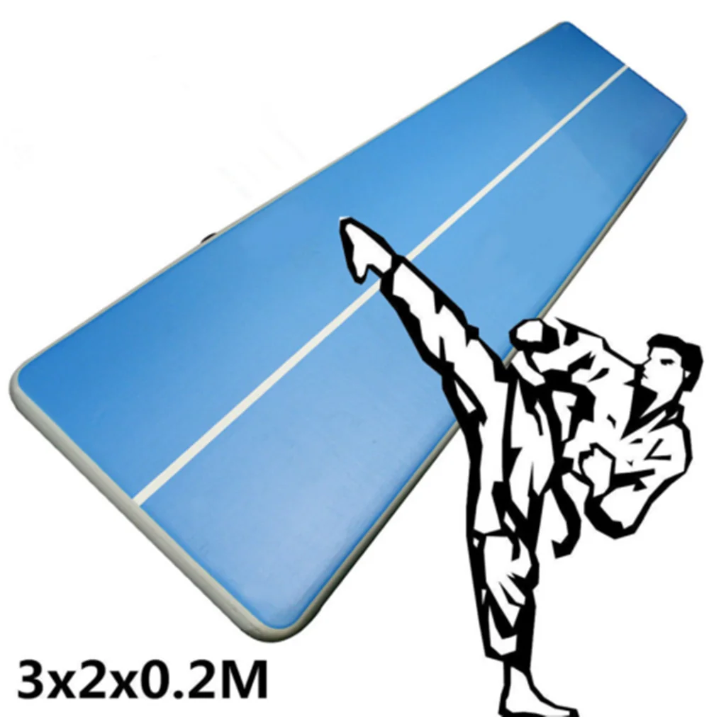 

Free Shipping 3m,4m,5m Inflatable Air Tumbling Mat Gymnastics Tumble Track 8 inches Thickness Air Mats