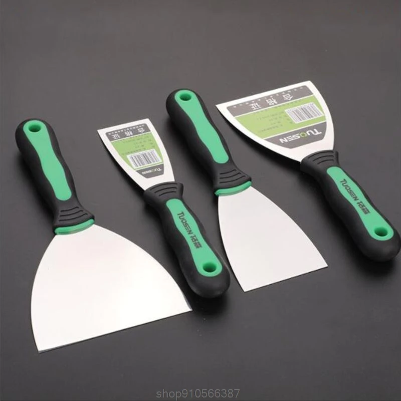 6 Pcs Putty Knives Set Scrapers and Filling Knives Cement Shovel with Plastic Handle DIY N17 20 Dropshipping