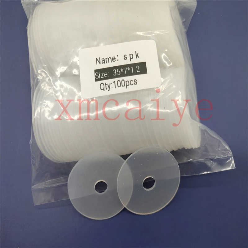 High quality White Rubber Sucker 35x7x1.2mm For Offset Machinery Printing