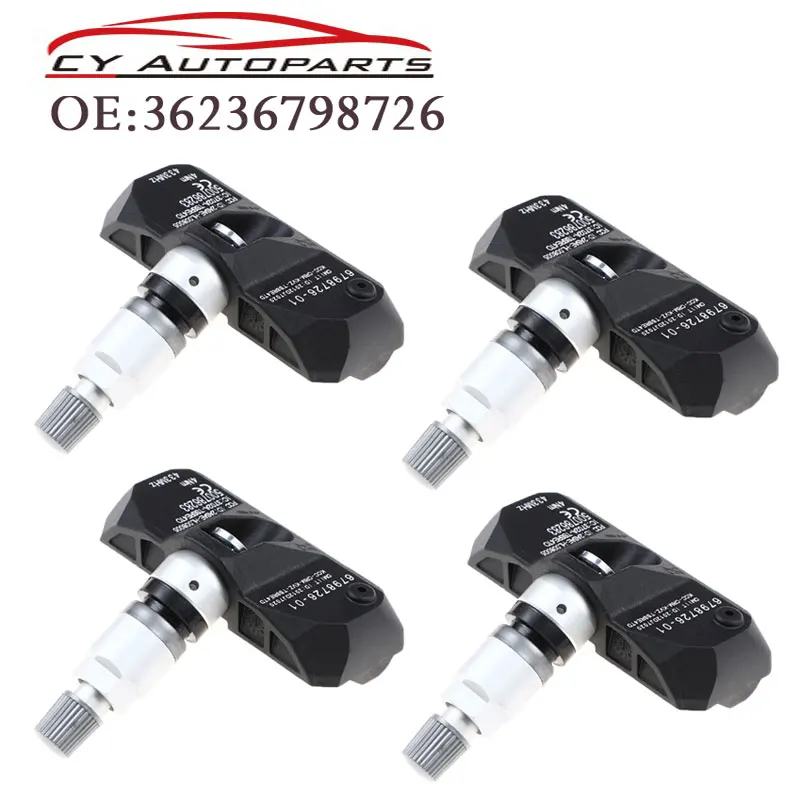 

4PCS TPMS Sensor Tire Pressure Sensor For BMW 1 3 5 6 7 X3 X5 X6 Z4 MINI ROOLS ROYCE 36236798726