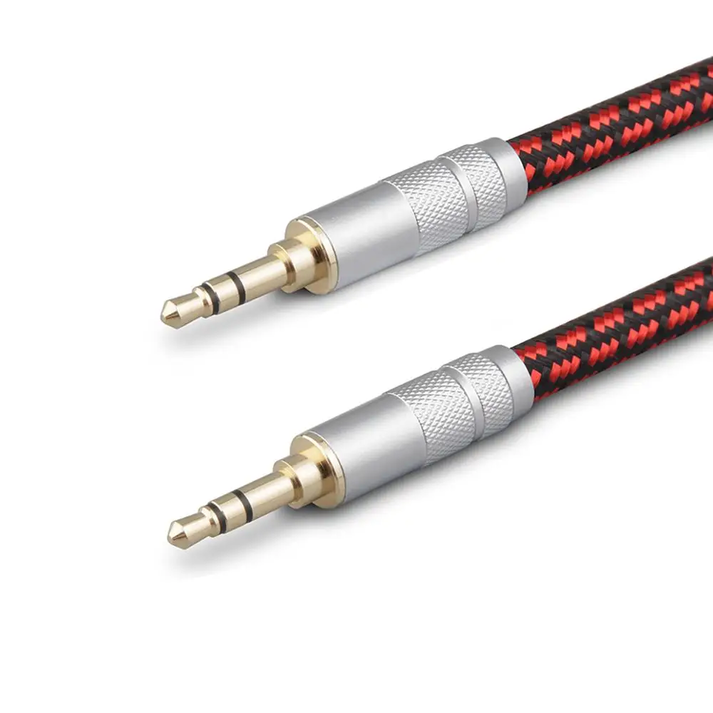 Aux Cord, Audiophile Stereo Audio Cable 3.5mm, Unbreakable and Great for iPhones, iPads, Headphones, Smartphones,Cars,MP3 Player