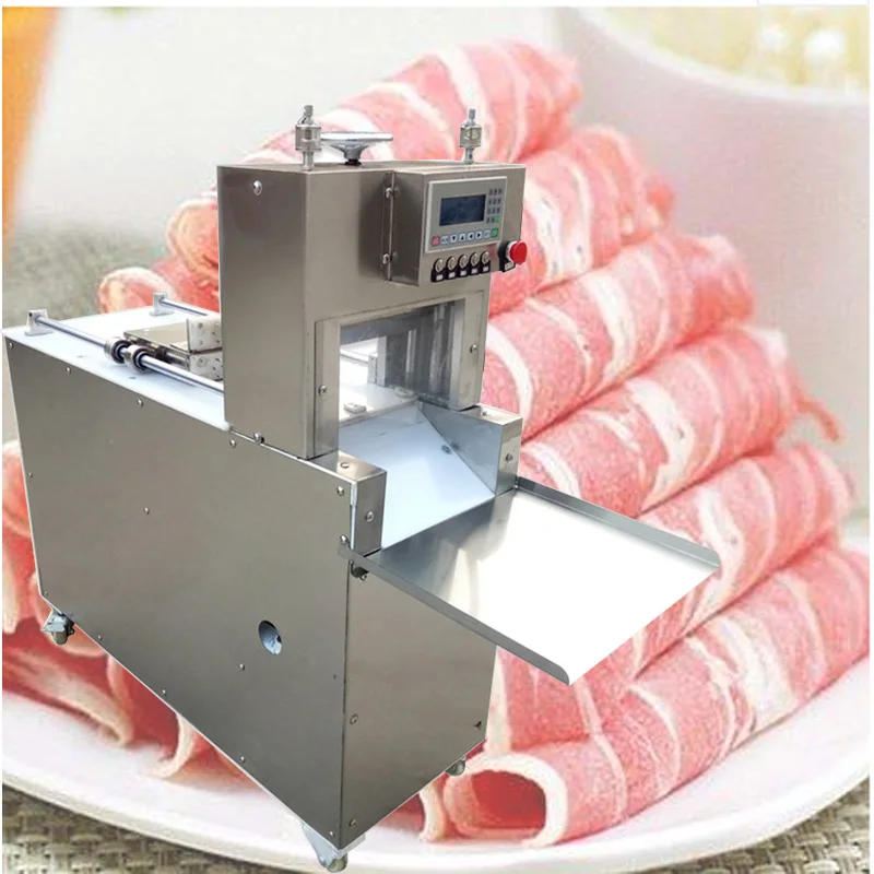 

Commercial full-automatic meat slicer cutting machine with multifunctional large beef and mutton meat slicer cutting machine