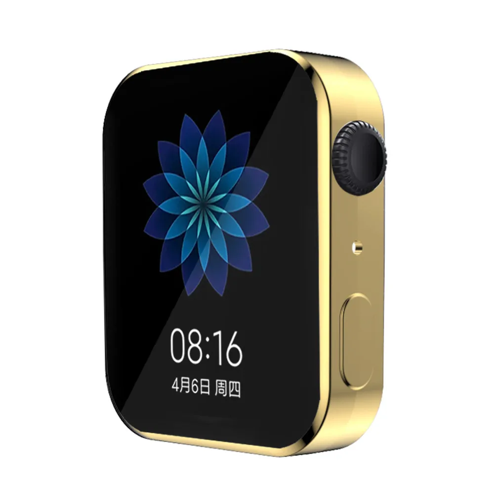 Funda protectora para Xiaomi Mi Watch HD, cubierta completa de Tpu, protección de pantalla para Mi watch, carcasa, accesorios para reloj inteligente