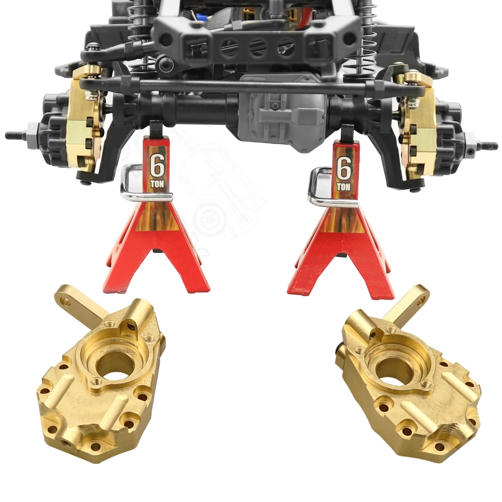 2 sztuk mosiądz obudowa napędu ciężkich przeciwwaga dla 1/10 gąsienica RC TRX-4 TRX4 TRX-6 8252 części zamienne