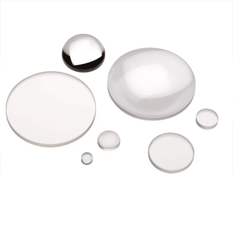 K9 Lente Piano-Convessa 25mm di Diametro Non Patinata Un Pollice BK7 Sferica Lente Convessa Lente Ottica Esperimento Lente di Messa A Fuoco