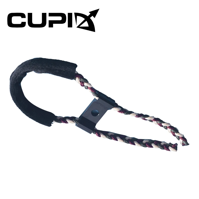 Compound Bow Wrist Sling Braided Rope Wristbands Bow Rope Bow Accessory for Archery Hunting Shooting