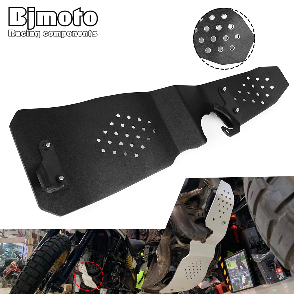 Engine Skid Plate Guard Shield Chassis Cover for Ducati Scrambler 400 800 Monster 795 796 2015 2016 2017 2018 2019 2020 2021