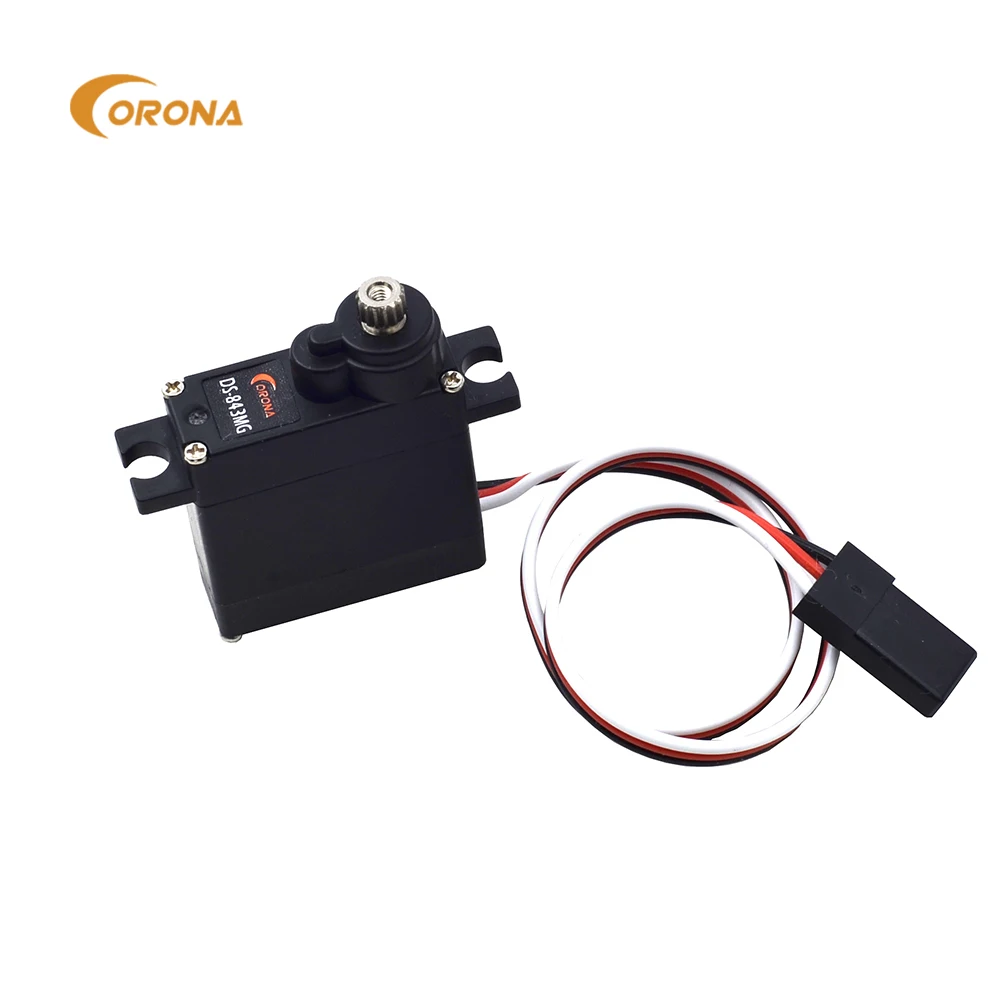 Corona Digital High Torque Micro Servo DS843MG 4.8kg / 0.10sec / 11.5g for RC Air Plane Car Boat Accessories