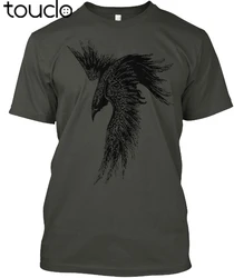 Trendy for I Am The Raven ~ Child of Odin Cotton Men Classical 2019 Hip Hop T Shirt Streetwear Clothing Personalized Shirts