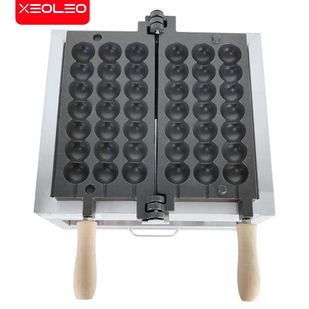 XEOLEO Candied Haws Electric Waffle Maker 1400W Skewers Waffle Machine Hairy Eggs Waffle Baker