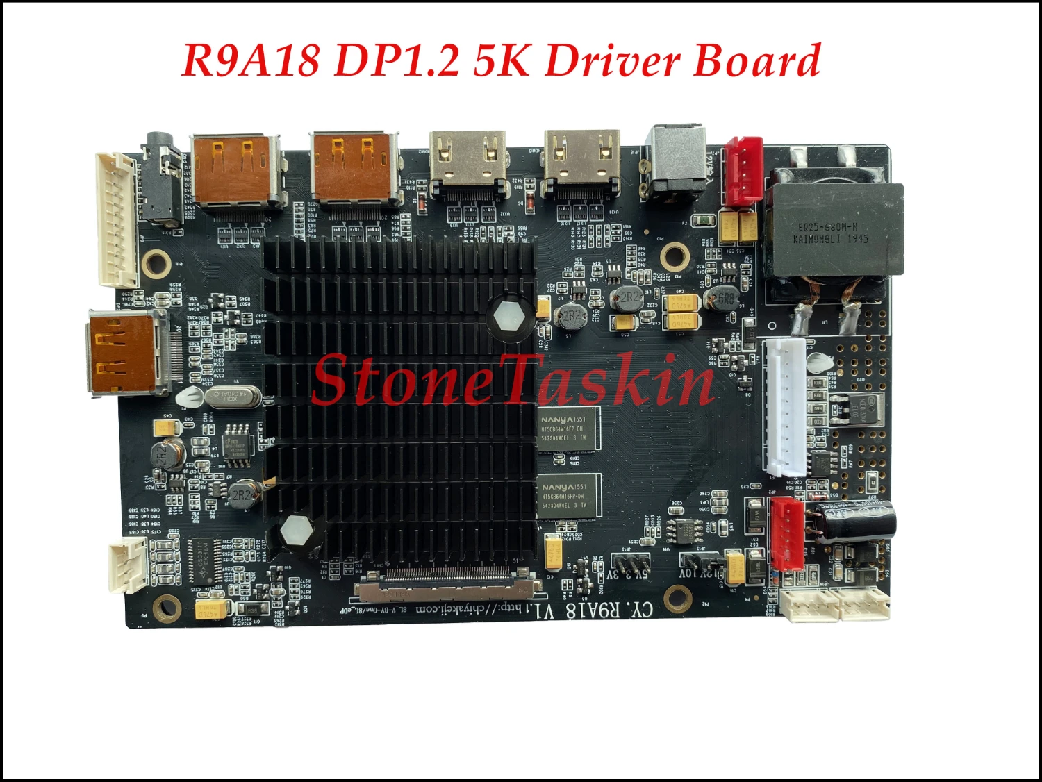 Quality DIY 5K universal HD driver board HDR Freesync edp VBO 60hz R9A18 LCD Panel driver board for LM270QQ1 LM270QQ2 DP1.2