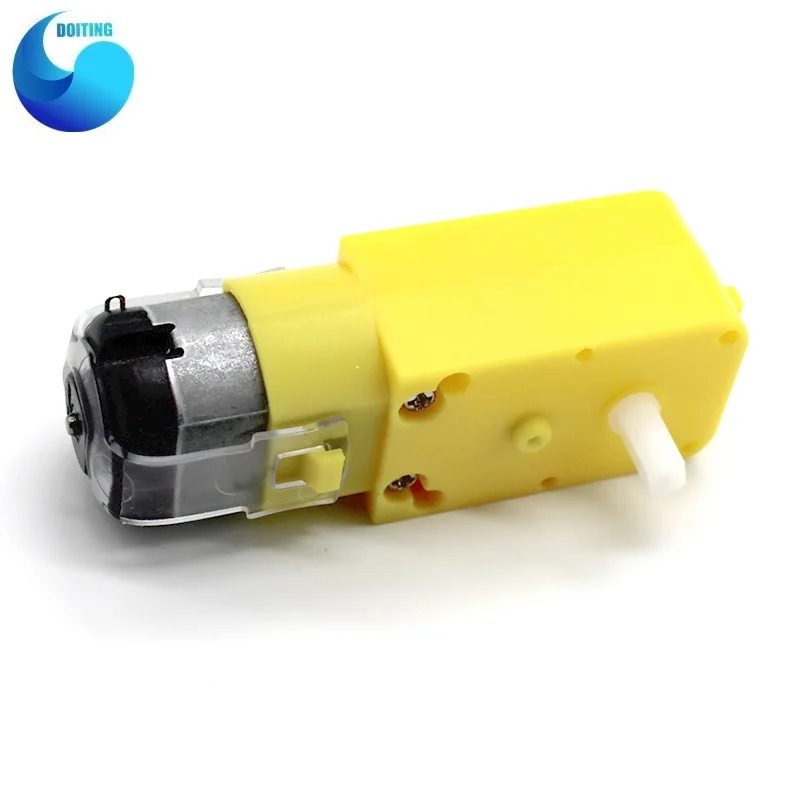 Engrenagem de direção dc biaxial tt relação de redução do motor 1:48/1:120 robô anti-interfer magnético diy rc kit de desenvolvimento de carro eletrônico