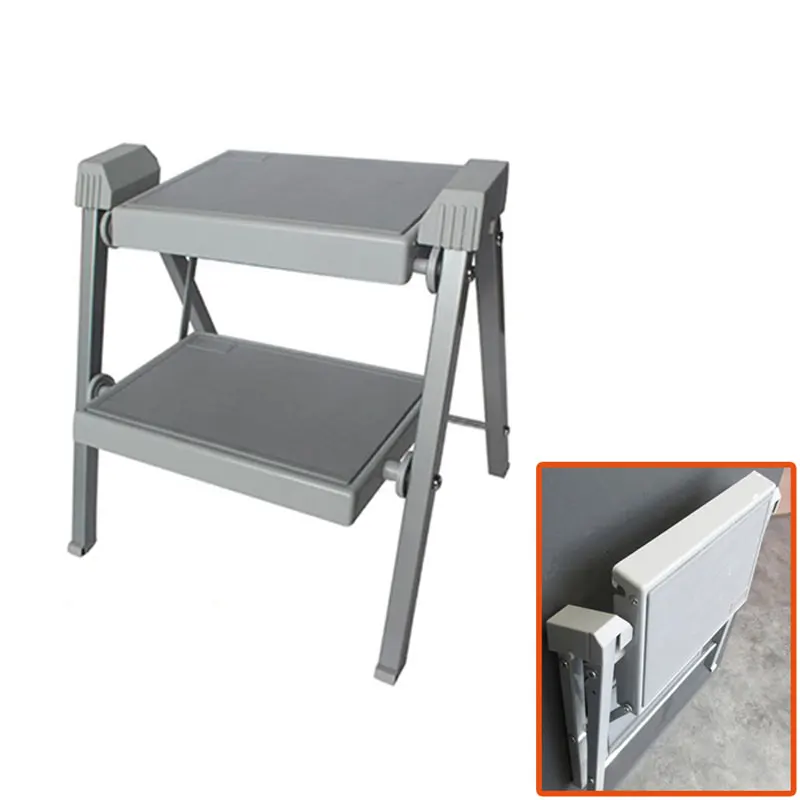 

RV Pedal Step Folding Aluminum Alloy Motorhomes Step Stool Multifunctional Portable Supports Up To 500Kg