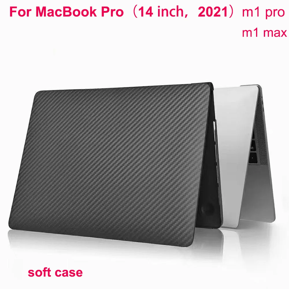

Чехол из углеродного волокна для MacBook Pro 14,2, 14 дюймов, защитный чехол 2021 Pro 14,2, A2442, A2485, m1 max, защитный чехол, чехол MacBookPro