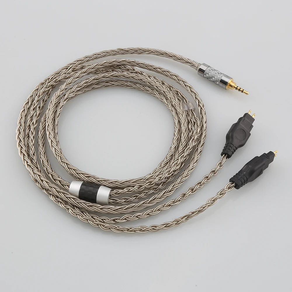 2.5/3.5/4.4mm Plug 16 cores 99% Pure 7N OCC Copper Headphone Cable Earphone Cable For Sennheiser HD25 hd545 hd565 hd535 HD660S