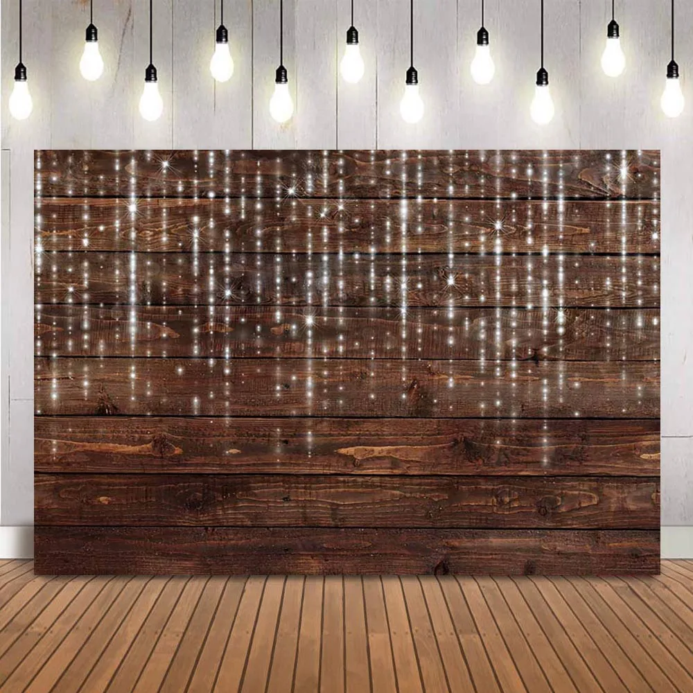 Glitter Retro wood floor backdrop for photography portrait photo shoot wedding bridal shower photocall boda photo booth backdrop