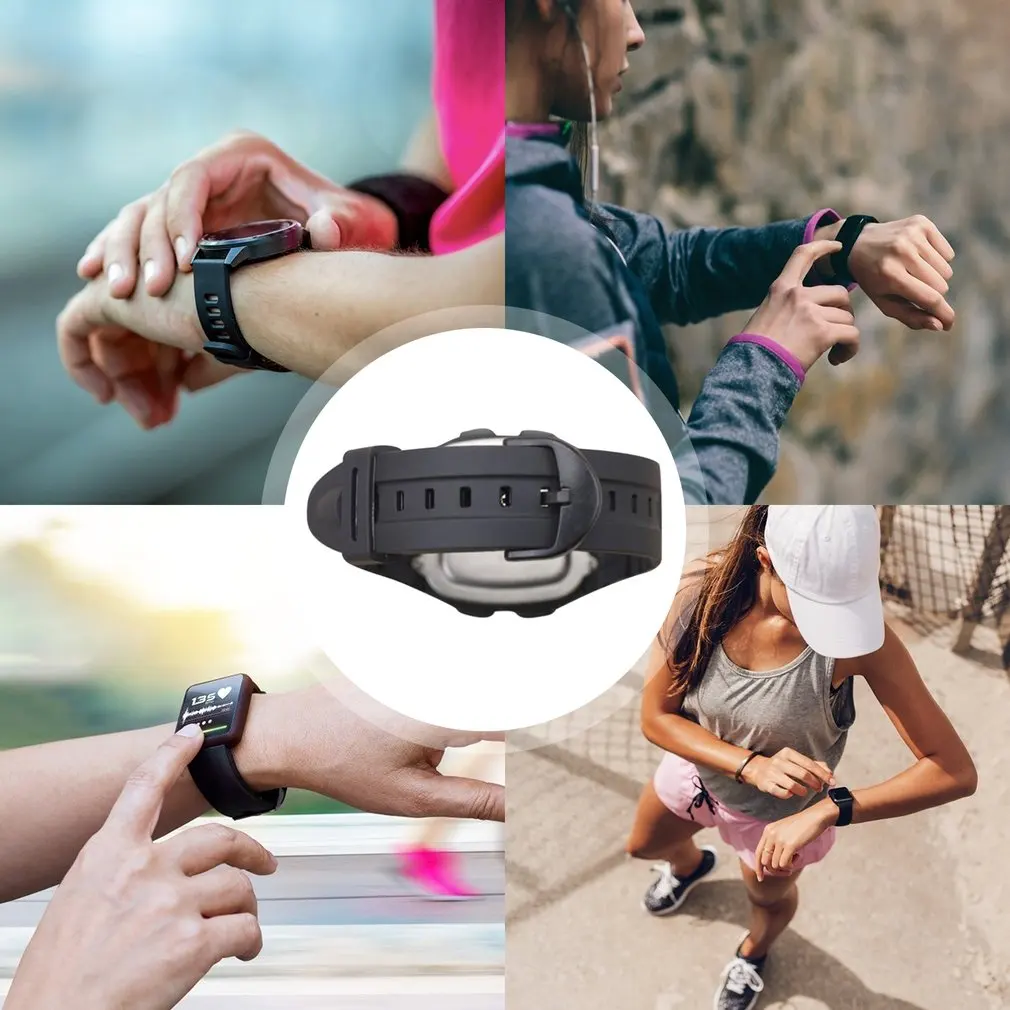 Silicone Watch Band para Homens e Mulheres, Fivela De Pino De Aço Inoxidável, Pulseira para Casio W-96H Sports, Strap Bracelets