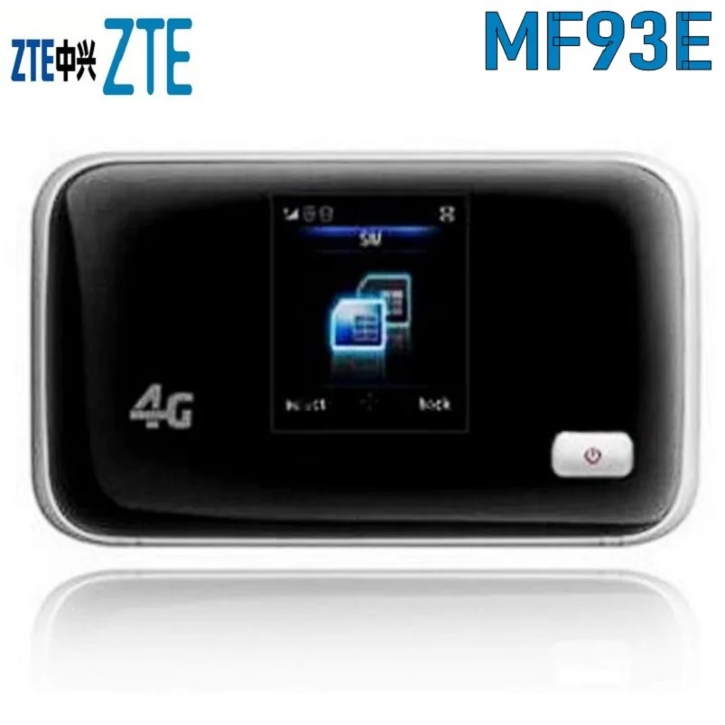 Originele Unlock 100Mbps Zte MF93E 4G Lte Pocket Wi-fi Router Ondersteuning Lte Fdd En Tdd