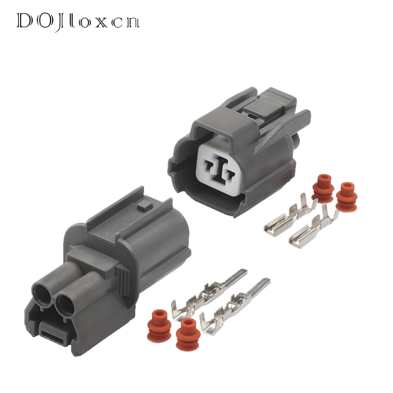 2/10/20/50 Sets 2 Pin Sumitomo Waterproof Electrical Female Male Connector 6181-0070 6189-0129 For Honda Fog Light Horn Socket