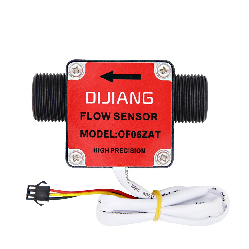 1/2" 3/4" Gear Flowmeter Hall Flow Sensor Milk Chemical Oil Flow Meter Flow Sensor Switch For Viscous Liquid DC5~18V